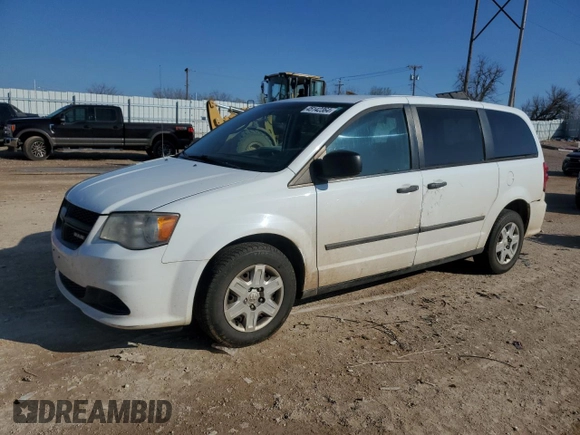 2013 Ram Cargo Van Tradesman with VIN 2C4JRGAG1DR812269, listed as a Copart auction lot 45142364 with 0 mi miles and Clean Title. Bid and sale history available at carsss.com. Image 1.
