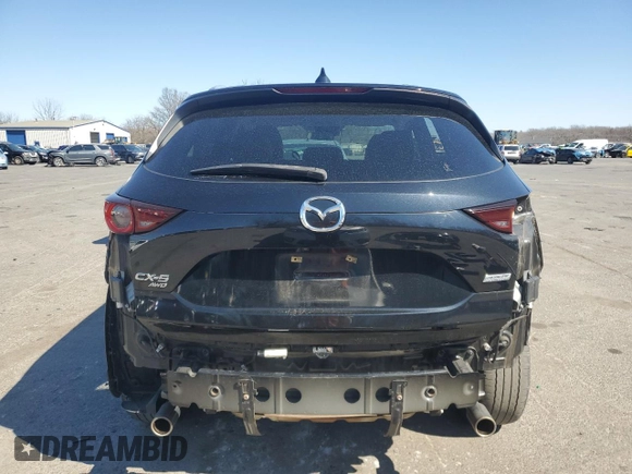 2018 Mazda CX-5 Touring with VIN JM3KFBCM6J0308848, listed as a Copart auction lot 47360695 with 37,626 mi miles and Salvage Title. Bid and sale history available at DreamBid. Image 6.
