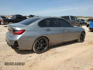2023 BMW 3 Series 330i with VIN 3MW69FF00P8D51885, listed as a Copart auction lot 50623765 with 29,078 mi miles and Salvage Title. Bid and sale history available at carsss.com. Image 3.