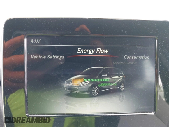 2017 Mercedes-Benz B Electric Drive with VIN WDDVP9AB7HJ016231, listed as a IAAI auction lot 42122915 with 86,076 mi miles and . Bid and sale history available at DreamBid. Image 19.