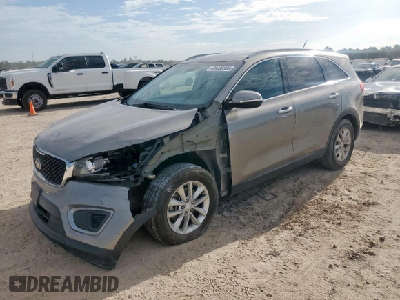 2017 Kia Sorento LX with VIN 5XYPG4A53HG189096, listed as a Copart auction lot 63436585 with 185,628 mi miles and Salvage title. Bid and sale history available at DreamBid. Image 1.