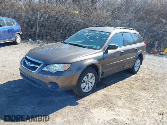 2009 Subaru Outback with VIN 4S4BP60C197327914, listed as a IAAI auction lot 41758477 with 155,396 mi miles. Bid and sale history available at carsss.com. Image 2.