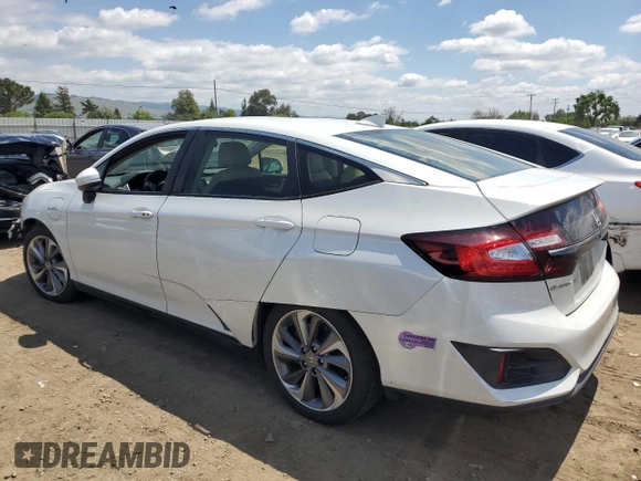 2019 Honda Clarity Plug-In Hybrid with VIN JHMZC5F10KC004142, listed as a Copart auction lot 55056875 with 70,804 mi miles and Salvage Title. Bid and sale history available at carsss.com. Image 2.