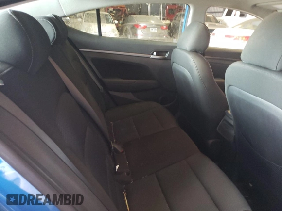 2017 Hyundai Elantra SE with VIN 5NPD84LF9HH138751, listed as a Copart auction lot 54391665 with 87,359 mi miles and Non repairable. Bid and sale history available at DreamBid. Image 10.