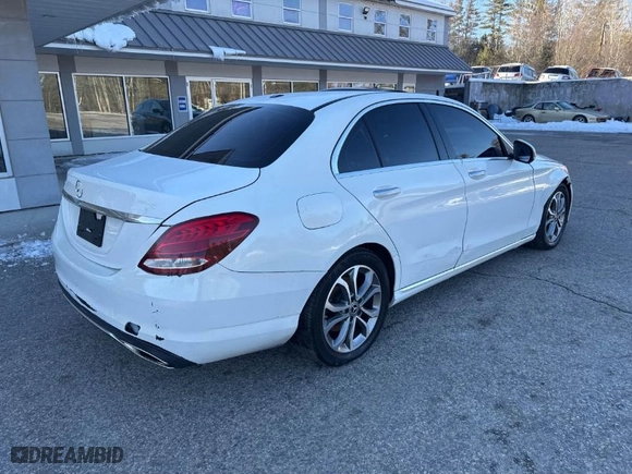 2017 Mercedes-Benz C-Class C 300 with VIN 55SWF4JB9HU215940, listed as a IAAI auction lot 41600379 with 68,929 mi miles. Bid and sale history available at carsss.com. Image 4.