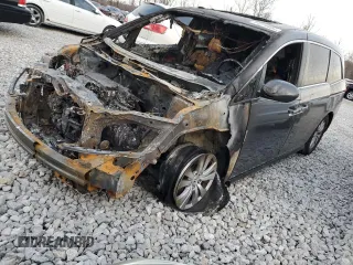 2015 Honda Odyssey EX-L with VIN 5FNRL5H66FB005444, listed as a Copart auction lot 84274804 with Not Provided miles and Salvage Title. Bid and sale history available at carsss.com. Image 1.