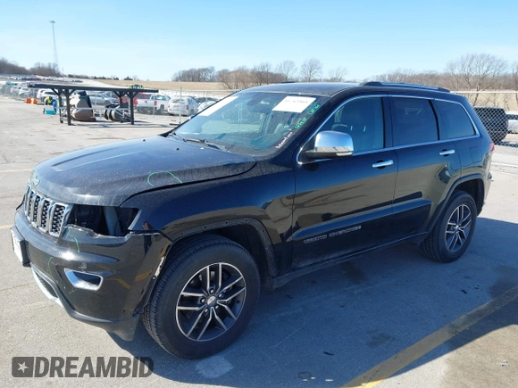 2017 Jeep Grand Cherokee Limited with VIN 1C4RJFBG9HC662672, listed as a IAAI auction lot 41763565 with 140,581 mi miles. Bid and sale history available at carsss.com. Image 18.