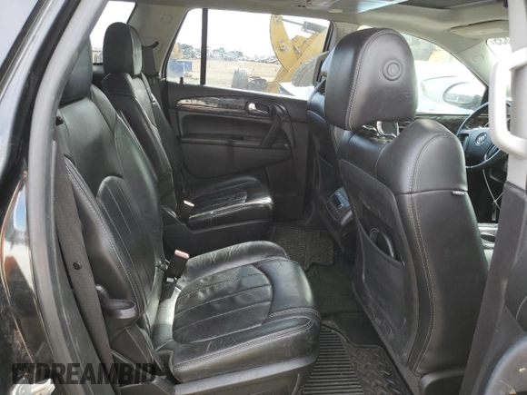 2014 Buick Enclave Premium with VIN 5GAKVCKD0EJ232144, listed as a Copart auction lot 46697835 with 126,069 mi miles and Salvage Title. Bid and sale history available at DreamBid. Image 11.