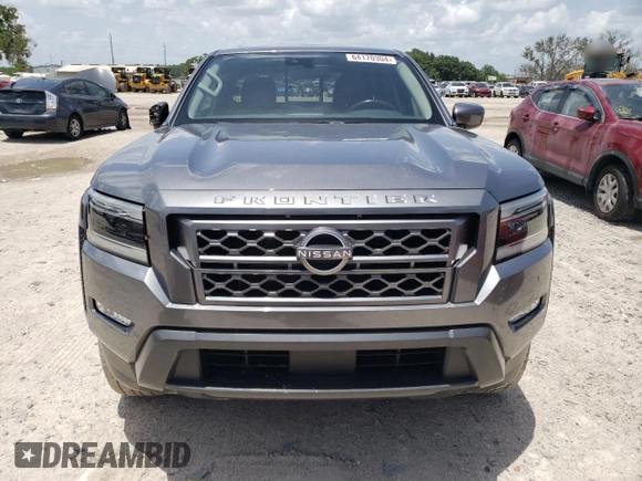 2022 Nissan Frontier SV with VIN 1N6ED1EJ8NN634679, listed as a Copart auction lot 64170304 with 58,535 mi miles and Non Repairable. Bid and sale history available at carsss.com. Image 5.