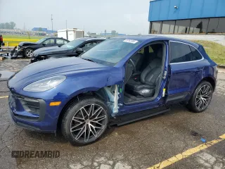 2022 Porsche Macan with VIN WP1AA2A58NLB09057, listed as a Copart auction lot 59792385 with 16,805 mi miles and Salvage title. Bid and sale history available at DreamBid. Image 1.