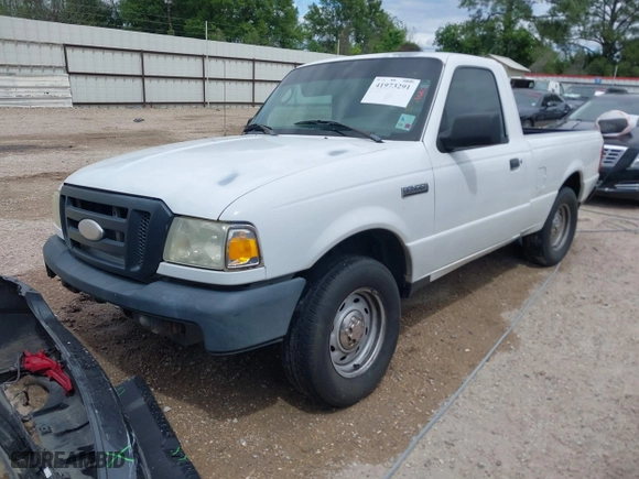 2007 Ford Ranger XL with VIN 1FTYR10D87PA10150, listed as a IAAI auction lot 41973291 with 210,894 mi miles. Bid and sale history available at carsss.com. Image 18.