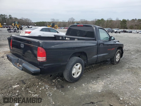 1998 Dodge Dakota SLT with VIN 1B7FL26X4WS700618, listed as a Copart auction lot 44926015 with 253,806 mi miles and Salvage Title. Bid and sale history available at DreamBid. Image 3.