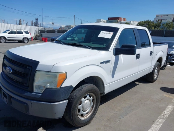 2014 Ford F-150 XL with VIN 1FTEW1CM7EKE10315, listed as a IAAI auction lot 41834859 with 238,500 mi miles and . Bid and sale history available at DreamBid. Image 17.