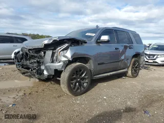 2020 Cadillac Escalade Luxury with VIN 1GYS3BKJXLR232228, listed as a Copart auction lot 46273085 with 56,502 mi miles and Salvage Title. Bid and sale history available at carsss.com. Image 1.