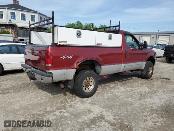 2002 Ford F-350 XL with VIN 1FTSF31L72EC07752, listed as a Copart auction lot 53464854 with 105,485 mi miles and Non Repairable. Bid and sale history available at DreamBid. Image 3.
