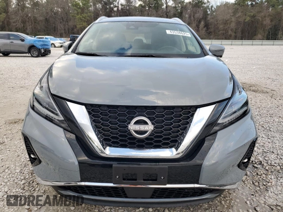 2023 Nissan Murano SL with VIN 5N1AZ2CJ7PC118125, listed as a Copart auction lot 43538625 with 12,381 mi miles and Salvage Title. Bid and sale history available at DreamBid. Image 5.