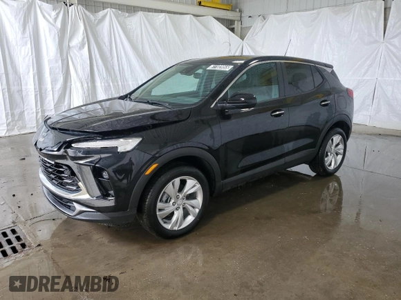 2025 Buick Encore GX Preferred with VIN KL4AMCSL2SB160951, listed as a Copart auction lot 61102055 with 1,442 mi miles and Clean title. Bid and sale history available at DreamBid. Image 1.