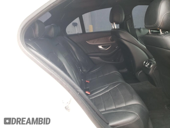 2017 Mercedes-Benz C 300 with VIN 55SWF4JB2HU234300, listed as a Copart auction lot 49301735 with 56,919 mi miles and Salvage Title. Bid and sale history available at DreamBid. Image 10.