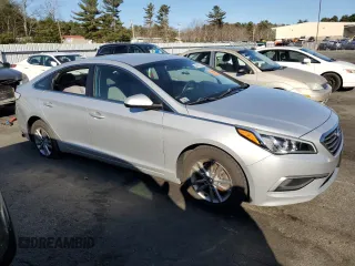 2017 Hyundai Sonata 2.4L with VIN 5NPE24AFXHH549407, listed as a Copart auction lot 49400835 with 118,815 mi miles and Salvage Title. Bid and sale history available at DreamBid. Image 4.