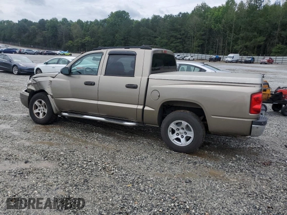 2006 Dodge Dakota SLT with VIN 1D7HE48N66S641149, listed as a Copart auction lot 58823615 with 169,002 mi miles and Salvage title. Bid and sale history available at DreamBid. Image 2.