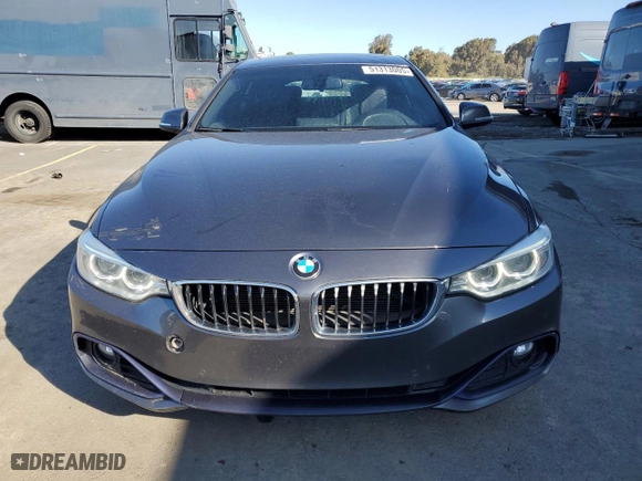 2016 BMW 4 Series 428i with VIN WBA4A9C56GG695965, listed as a Copart auction lot 51313005 with 89,385 mi miles and Salvage Title. Bid and sale history available at carsss.com. Image 5.