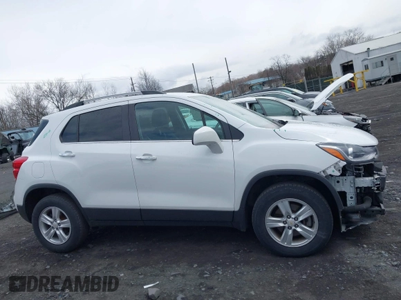 2018 Chevrolet Trax LT with VIN KL7CJPSB0JB650502, listed as a IAAI auction lot 41894077 with 74,516 mi miles. Bid and sale history available at carsss.com. Image 13.