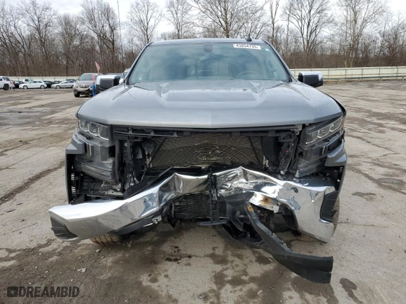2020 Chevrolet Silverado 1500 LT with VIN 3GCUYDET0LG295346, listed as a Copart auction lot 43854735 with 47,527 mi miles and Salvage Title. Bid and sale history available at carsss.com. Image 5.