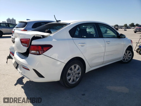 2023 Kia Rio S with VIN 3KPA24AD2PE579419, listed as a Copart auction lot 73399664 with 47,857 mi miles and Salvage Title. Bid and sale history available at DreamBid. Image 3.