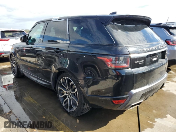 2020 Land Rover Range Rover with VIN SALWR2RY1LA748753, listed as a Copart auction lot 74770584 with 41,658 mi miles and Non repairable. Bid and sale history available at DreamBid. Image 2.