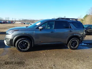 2024 Nissan Pathfinder Rock Creek with VIN 5N1DR3BD8RC291069, listed as a IAAI auction lot 41947839 with 2,047 mi miles and . Bid and sale history available at DreamBid. Image 15.