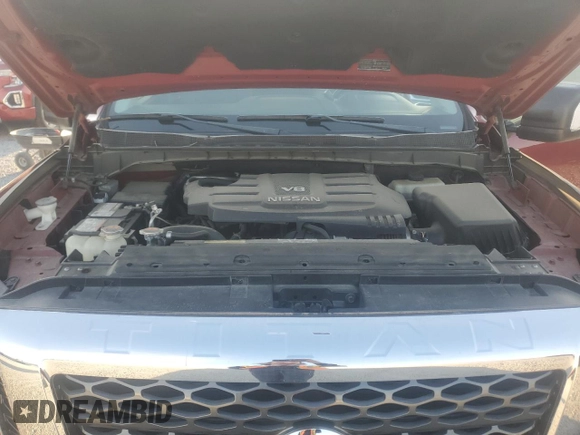 2017 Nissan Titan SV with VIN 1N6AA1E67HN557309, listed as a Copart auction lot 53748735 with 112,197 mi miles and Salvage title. Bid and sale history available at DreamBid. Image 11.