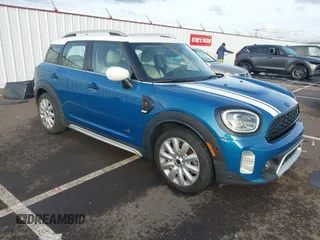2022 MINI Countryman Cooper S with VIN WMZ83BR05N3P16603, listed as a IAAI auction lot 41580533 with 40,305 mi miles and . Bid and sale history available at DreamBid. Image 1.