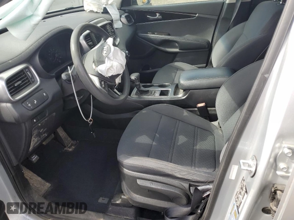 2019 Kia Sorento LX with VIN 5XYPGDA39KG554676, listed as a Copart auction lot 47882225 with 55,448 mi miles and Salvage Title. Bid and sale history available at carsss.com. Image 7.