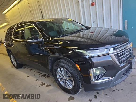 2022 Chevrolet Traverse LT Cloth with VIN 1GNEVGKW5NJ188105, listed as a IAAI auction lot 42774210 with 128,879 mi miles and . Bid and sale history available at DreamBid. Image 51.