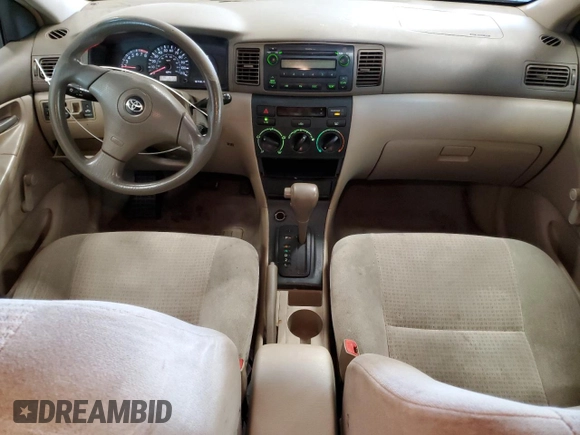 2005 Toyota Corolla CE с VIN 2T1BR32E65C361237, выставлен на аукционе Copart как лот 61846785 с пробегом 189 735 миль миль и Списание • Salvage title. История ставок и продаж доступна на DreamBid. Изображение 8.