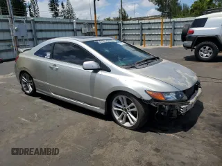 2007 Honda Civic Si with VIN 2HGFG21577H702545, listed as a Copart auction lot 55108605 with Not Provided miles and Clean Title. Bid and sale history available at DreamBid. Image 4.