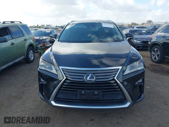 2017 Lexus RX with VIN 2T2BGMCA3HC013905, listed as a IAAI auction lot 41911654 with 58,988 mi miles. Bid and sale history available at carsss.com. Image 13.