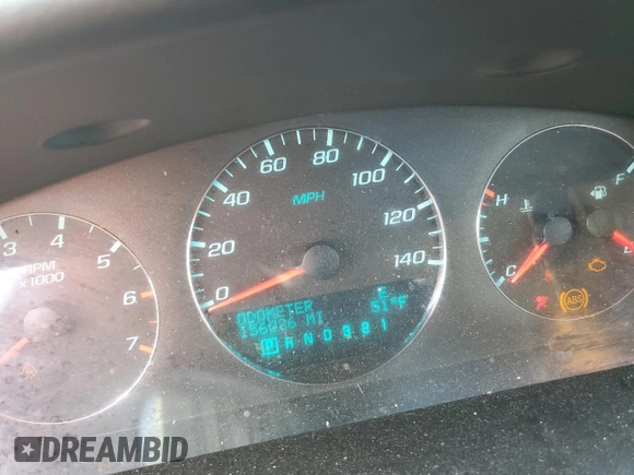 2010 Chevrolet Impala LT with VIN 2G1WB5EK2A1206866, listed as a Copart auction lot 84526614 with 156,026 mi miles and Salvage Title. Bid and sale history available at DreamBid. Image 9.