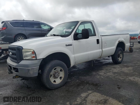 2006 Ford F-250 XL with VIN 1FTNF21516EB36255, listed as a Copart auction lot 60056485 with 117,481 mi miles and Salvage title. Bid and sale history available at DreamBid. Image 1.