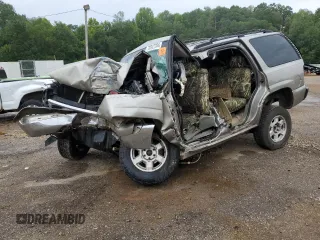 2002 GMC Yukon SLT with VIN 1GKEK13V02J208958, listed as a Copart auction lot 70342704 with 0 mi miles and Salvage Title. Bid and sale history available at carsss.com. Image 1.