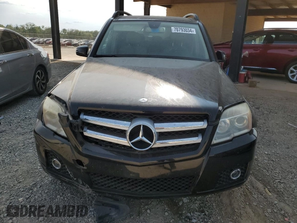 2010 Mercedes-Benz GLK 350 with VIN WDCGG8HB5AF350828, listed as a Copart auction lot 70793034 with 120,514 mi miles and Salvage Title. Bid and sale history available at DreamBid. Image 5.