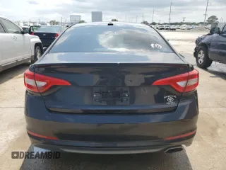 2016 Hyundai Sonata SE with VIN 5NPE24AF9GH306962, listed as a Copart auction lot 54345215 with 105,936 mi miles and Salvage Title. Bid and sale history available at DreamBid. Image 6.