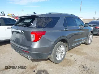 2023 Ford Explorer Limited with VIN 1FMSK7FH3PGA75135, listed as a IAAI auction lot 41692717 with 21,356 mi miles. Bid and sale history available at carsss.com. Image 4.