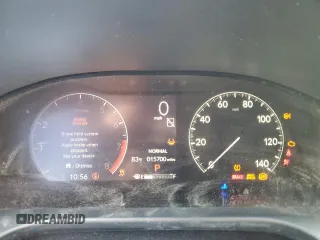 2024 Honda HR-V Sport with VIN 3CZRZ1H52RM732105, listed as a Copart auction lot 57705054 with 15,700 mi miles and Salvage title. Bid and sale history available at DreamBid. Image 9.
