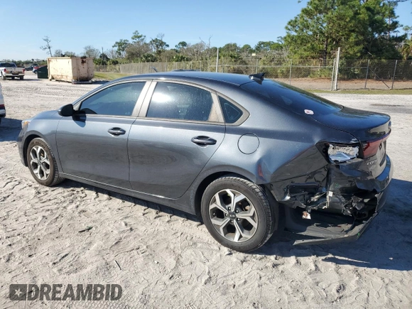 2021 Kia Forte FE with VIN 3KPF24AD1ME367676, listed as a Copart auction lot 43398475 with 46,697 mi miles and Salvage Title. Bid and sale history available at carsss.com. Image 2.