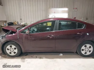2017 Kia Forte LX with VIN 3KPFK4A78HE129551, listed as a IAAI auction lot 41926331 with 124,285 mi miles. Bid and sale history available at carsss.com. Image 14.