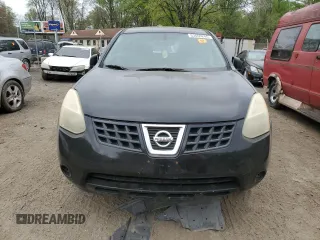 2008 Nissan Rogue S with VIN JN8AS58V48W138780, listed as a Copart auction lot 53650245 with 195,272 mi miles and Salvage Title. Bid and sale history available at DreamBid. Image 5.