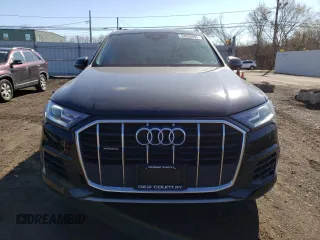 2020 Audi Q7 Premium with VIN WA1AXAF79LD000693, listed as a Copart auction lot 52696995 with 46,631 mi miles and Salvage Title. Bid and sale history available at carsss.com. Image 5.