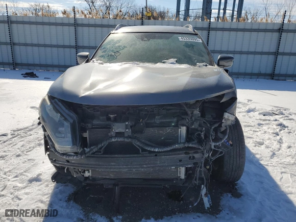 2019 Nissan Rogue SV with VIN 5N1AT2MV6KC732014, listed as a Copart auction lot 45335095 with 21,051 mi miles and Salvage Title. Bid and sale history available at carsss.com. Image 5.