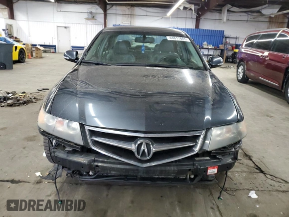 2007 Acura TSX with VIN JH4CL96867C008939, listed as a Copart auction lot 44817885 with 135,873 mi miles and Salvage Title. Bid and sale history available at carsss.com. Image 5.